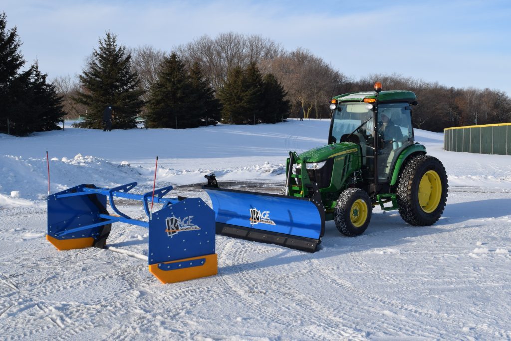 2-in-1 Snow Plow for Tractors