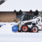 Skid Steer SnowFire Containment Plow