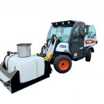 150 Gallon Sprayer Tank of KAGE LiquidRage on Bobcat Toolcat