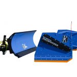 SnowDozer 3 point hitch snow plow and pusher