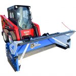 SnowFire Blast on Manitou Skid Steer