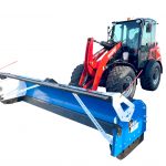 Snowfire Blast on Manitou Compact Wheel Loader