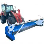 SnowFire BLAST Compact Wheel Loader on Manitou