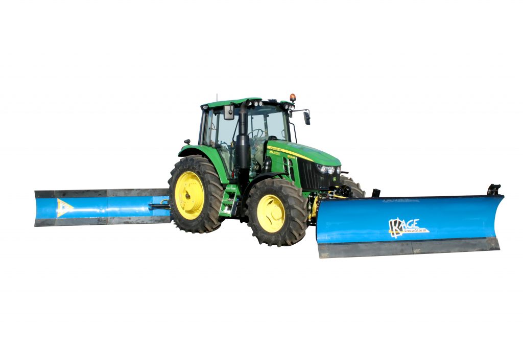 Rear Mounted Wing Plow for Tractors