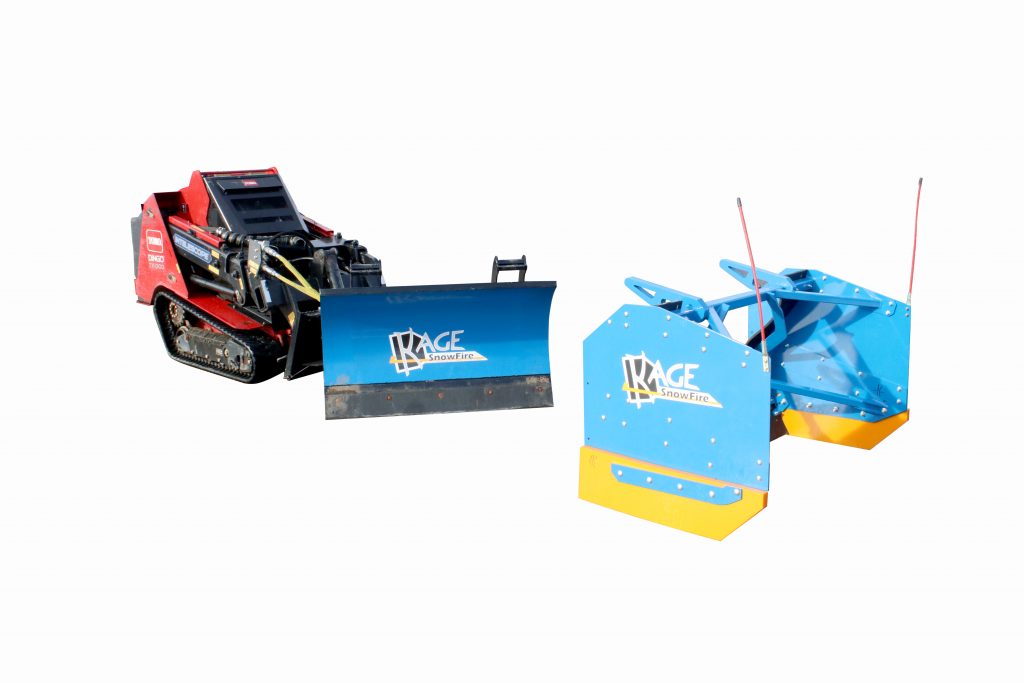KAGE SnowFire on Toro Mini Track Loader