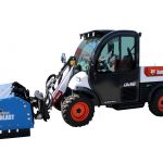 Facilities Management UTV snow pusher