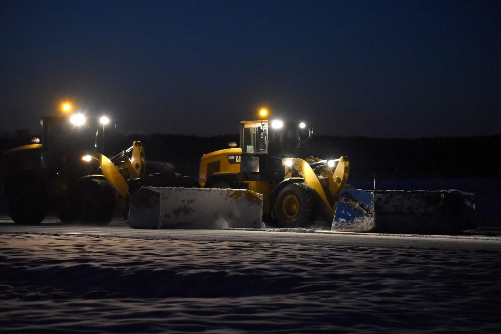 snow plows for wheel loaders