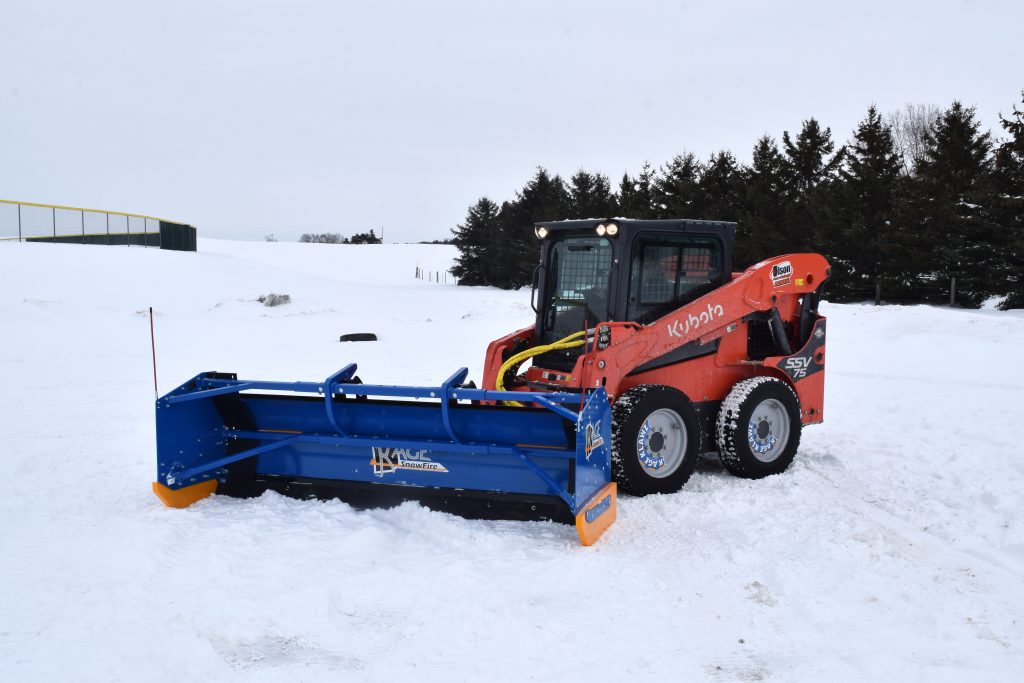 Snow Plow for Skid Steers