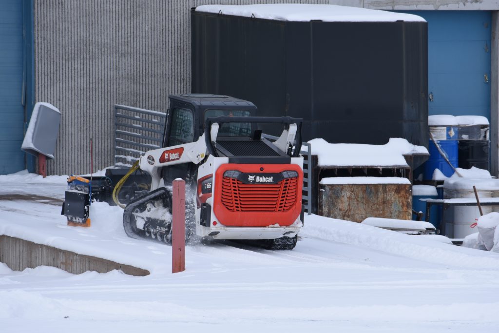Skid Steer Wing Plow Back Drag Mode