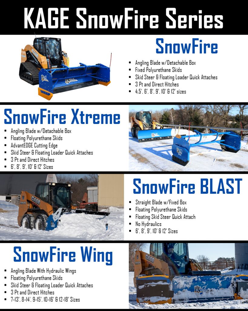 SnowFire Series Snow Plow Attachments